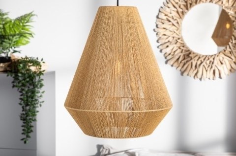 INVICTA lampa wisząca PURE NATURE II - papier, rattan INVICTA lampa wisząca PURE NATURE II - papier, rattan