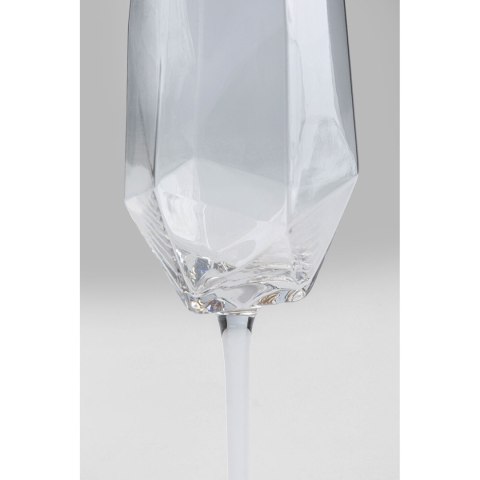 KARE komplet 4 kieliszków do szampana DIAMOND RIM 360 ml KARE komplet 4 kieliszków do szampana DIAMOND RIM 360 ml