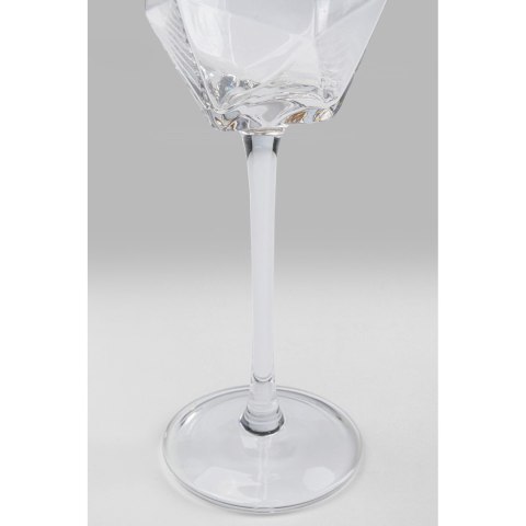 KARE komplet 4 kieliszków do szampana DIAMOND RIM 360 ml KARE komplet 4 kieliszków do szampana DIAMOND RIM 360 ml