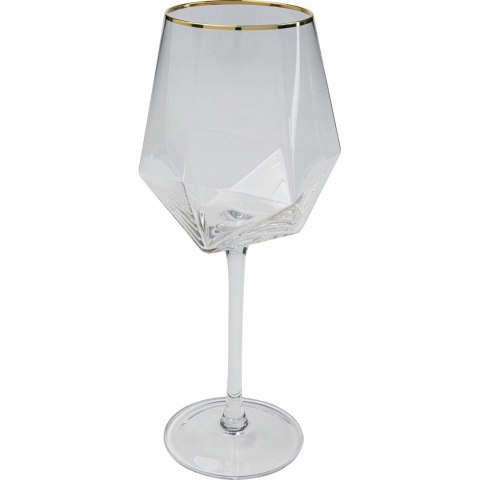 KARE komplet 4 kieliszków do wina DIAMOND RIM 525 ml KARE komplet 4 kieliszków do wina DIAMOND RIM 525 ml