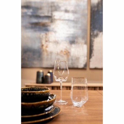 KARE komplet 4 kieliszków do wina DIAMOND RIM 525 ml KARE komplet 4 kieliszków do wina DIAMOND RIM 525 ml
