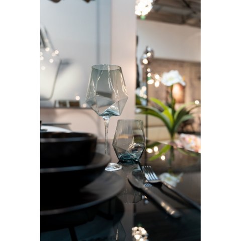 KARE komplet 4 kieliszków do wina DIAMOND SMOKE 660 ml KARE komplet 4 kieliszków do wina DIAMOND SMOKE 660 ml