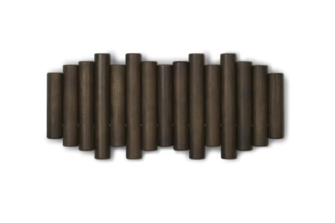 UMBRA wieszak na ubrania PICKET RAIL ciemny orzech UMBRA wieszak na ubrania PICKET RAIL ciemny orzech