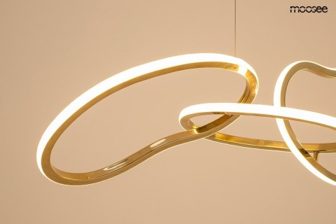 MOOSEE lampa wisząca JAZZ 6 złota