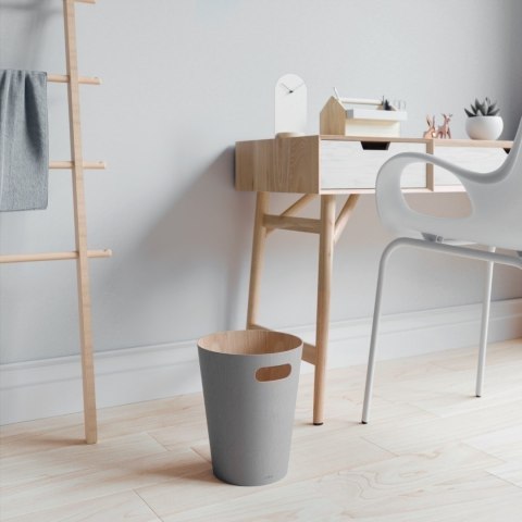 UMBRA kosz na śmieci WOODROW - gray UMBRA kosz na śmieci WOODROW - gray