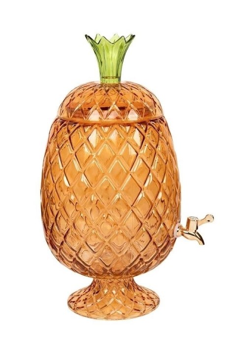 KARE dyspenser do napojów PINEAPPLE bursztynowy KARE dyspenser do napojów PINEAPPLE bursztynowy