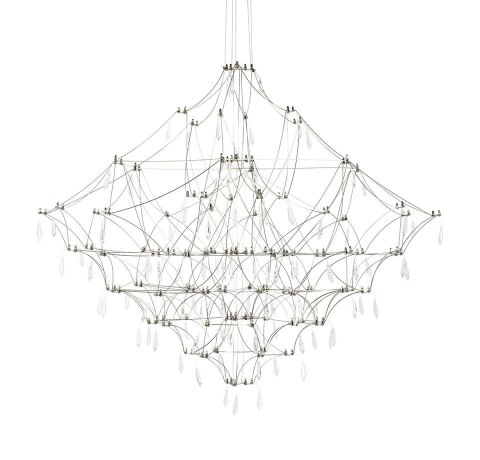 MOOSEE lampa wisząca CONSTELATION 120 - LED, stal szczotkowana