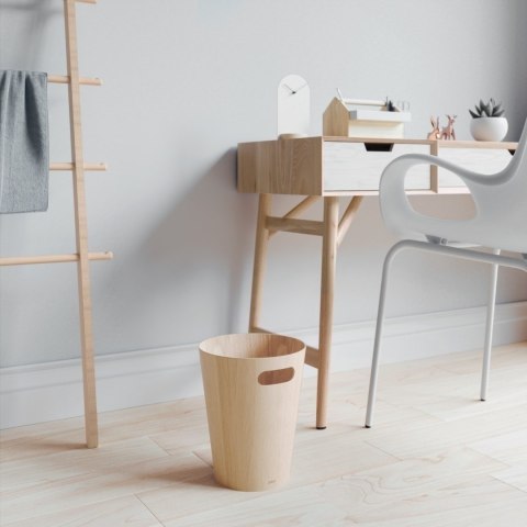 UMBRA kosz na śmieci WOODROW - natural UMBRA kosz na śmieci WOODROW - natural