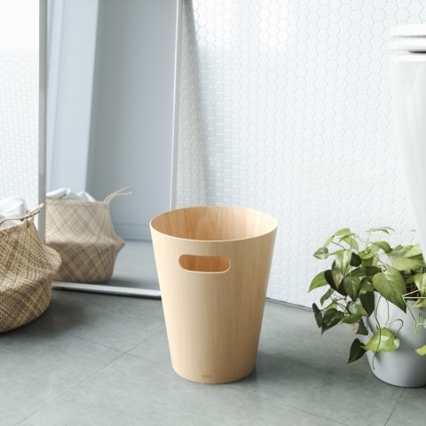 UMBRA kosz na śmieci WOODROW - natural UMBRA kosz na śmieci WOODROW - natural