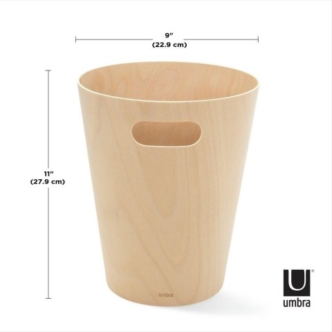 UMBRA kosz na śmieci WOODROW - natural UMBRA kosz na śmieci WOODROW - natural