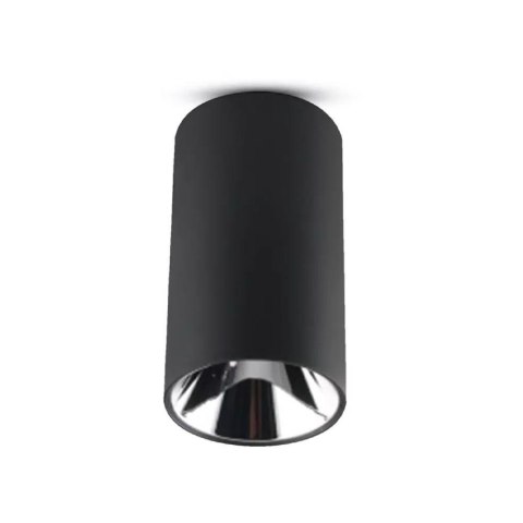Oprawa Sufitowa V-TAC GU10 Okrągła Natynkowa Tuba Czarny+Ciemny Chrom 80x140mm VT-882RD 3 Lata Gwarancji Oprawa Sufitowa V-TAC GU10 Okrągła Natynkowa Tuba Czarny+Ciemny Chrom 80x140mm VT-882RD 3 Lata Gwarancji