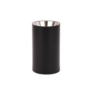 Oprawa Sufitowa V-TAC GU10 Okrągła Natynkowa Tuba Czarny+Ciemny Chrom 80x140mm VT-882RD 3 Lata Gwarancji
