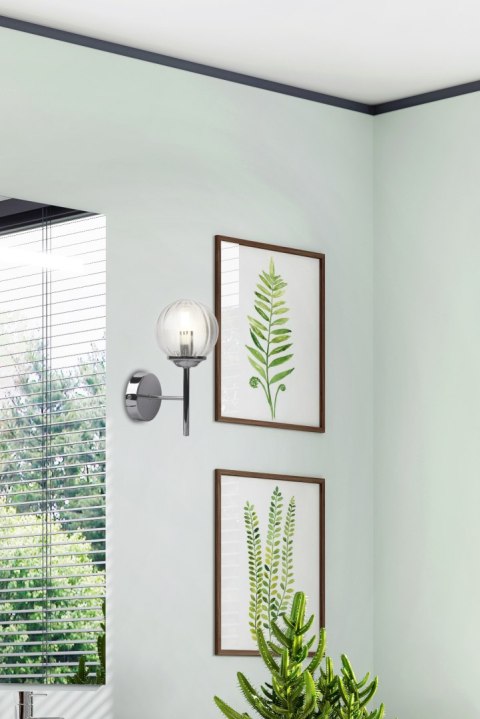 BEST LAMPA KINKIET 1X40W E14 CHROM+MIEDŹ BEST LAMPA KINKIET 1X40W E14 CHROM+MIEDŹ