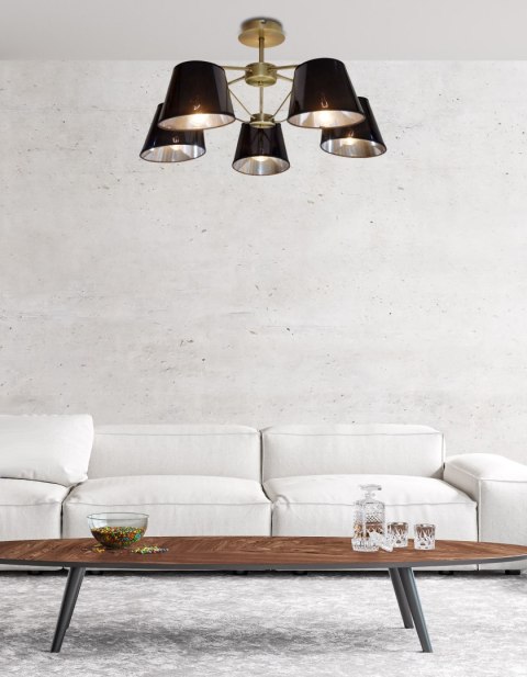 CORTEZ LAMPA WISZĄCA 5X40W E14 PATYNA CORTEZ LAMPA WISZĄCA 5X40W E14 PATYNA