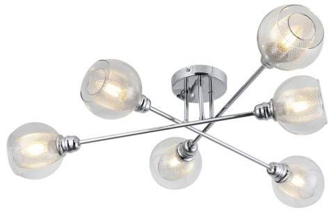 DIXI LAMPA SUFITOWA 6X40W E14 CHROM DIXI LAMPA SUFITOWA 6X40W E14 CHROM