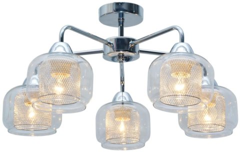 RAY LAMPA SUFITOWA 5X40W E14 CHROM RAY LAMPA SUFITOWA 5X40W E14 CHROM