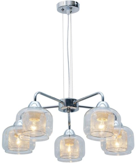 RAY LAMPA WISZĄCA 5X40W E14 CHROM RAY LAMPA WISZĄCA 5X40W E14 CHROM