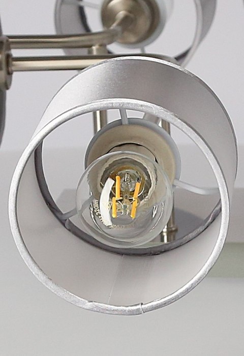 SAX LAMPA SUFITOWA 6X40W E14 SATYNA SAX LAMPA SUFITOWA 6X40W E14 SATYNA