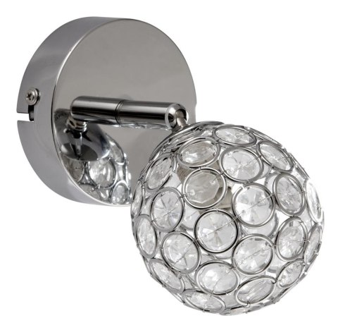STARLET LAMPA KINKIET 1X40W G9 CHROM/TRANSPARENT STARLET LAMPA KINKIET 1X40W G9 CHROM/TRANSPARENT