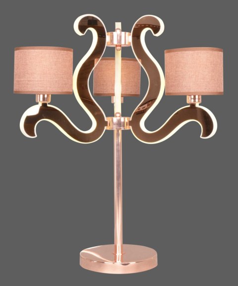 AMBROSIA 3 LAMPA GABINETOWA 3X40W E14 + 18,4W LED MIEDZIANY AMBROSIA 3 LAMPA GABINETOWA 3X40W E14 + 18,4W LED MIEDZIANY