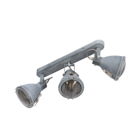 CRODO LAMPA SUFITOWA LISTWA 3X40W E14 SZARY