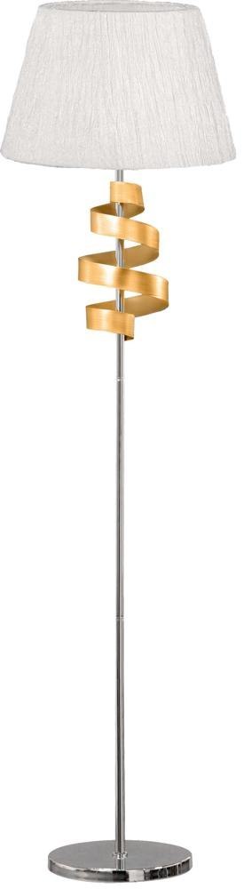 DENIS LAMPA PODŁOGOWA 1X60W E27 CHROM/ZŁOTY DENIS LAMPA PODŁOGOWA 1X60W E27 CHROM/ZŁOTY