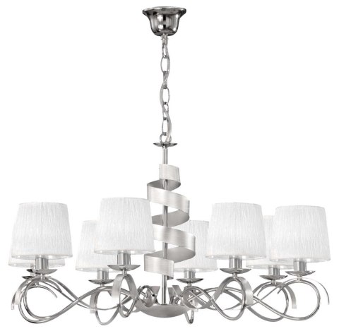 DENIS LAMPA WISZĄCA 8X40W E14 CHROM DENIS LAMPA WISZĄCA 8X40W E14 CHROM