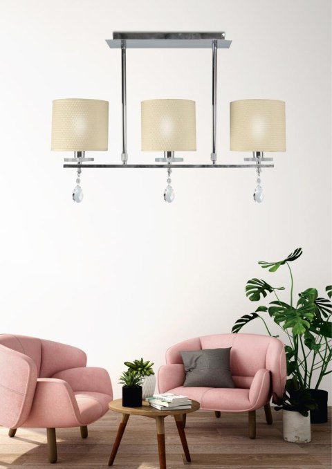 ESTERA LAMPA SUFITOWA 3X40W E14 CHROM ESTERA LAMPA SUFITOWA 3X40W E14 CHROM