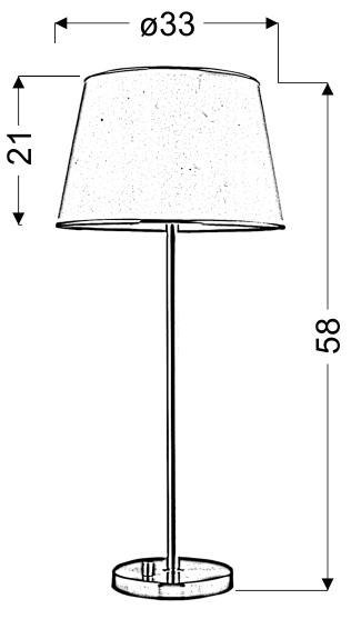 IBIS LAMPA GABINETOWA 1X40W E14 PATYNA IBIS LAMPA GABINETOWA 1X40W E14 PATYNA