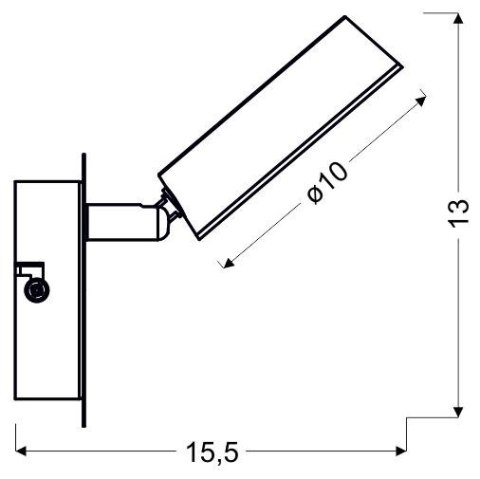 ISLA LAMPA KINKIET 1X4W LED CHROM 3000K ISLA LAMPA KINKIET 1X4W LED CHROM 3000K