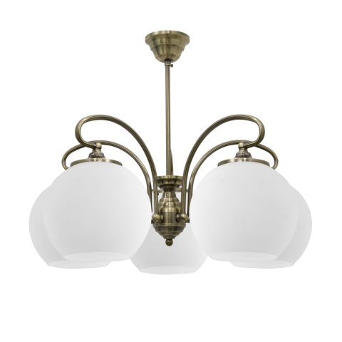 ORBIT LAMPA WISZĄCA 5X60W E27 PATYNOWA MIEDŹ ORBIT LAMPA WISZĄCA 5X60W E27 PATYNOWA MIEDŹ