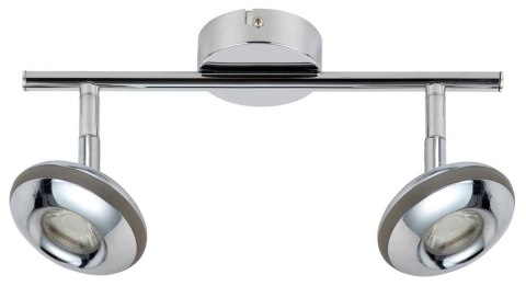 SKIPPER LAMPA SUFITOWA LISTWA 2X6W LED COB GŁÓWKA OKRĄGŁA 1E Z PRZEGUBEM KD SYSTEM CHROM SKIPPER LAMPA SUFITOWA LISTWA 2X6W LED COB GŁÓWKA OKRĄGŁA 1E Z PRZEGUBEM KD SYSTEM CHROM