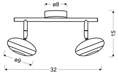 SKIPPER LAMPA SUFITOWA LISTWA 2X6W LED COB GŁÓWKA OKRĄGŁA 1E Z PRZEGUBEM KD SYSTEM CHROM SKIPPER LAMPA SUFITOWA LISTWA 2X6W LED COB GŁÓWKA OKRĄGŁA 1E Z PRZEGUBEM KD SYSTEM CHROM