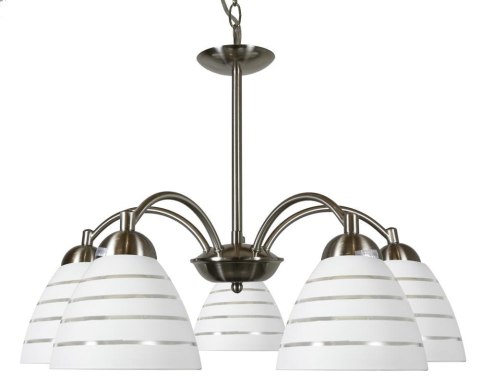 ULI LAMPA WISZĄCA 5X60W E27 SATYNA ULI LAMPA WISZĄCA 5X60W E27 SATYNA