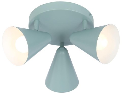 AMOR LAMPA SUFITOWA PLAFON 3X40W E14 SZARY MAT AMOR LAMPA SUFITOWA PLAFON 3X40W E14 SZARY MAT