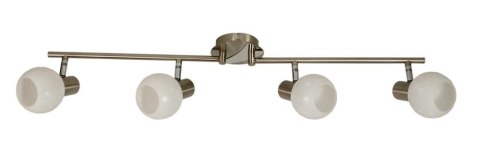 AVILA LAMPA SUFITOWA LISTWA 4X40W E14 SATYNA AVILA LAMPA SUFITOWA LISTWA 4X40W E14 SATYNA