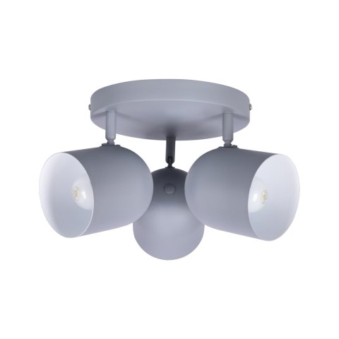 AZURO LAMPA SUFITOWA PLAFON 3X40W E27 SZARY MAT AZURO LAMPA SUFITOWA PLAFON 3X40W E27 SZARY MAT