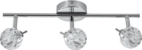 BOMBOLA LAMPA SUFITOWA LISTWA 3X40W G9 CHROM BEZ ŻARÓWEK BOMBOLA LAMPA SUFITOWA LISTWA 3X40W G9 CHROM BEZ ŻARÓWEK