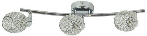 CLEAR LAMPA SUFITOWA LISTWA 3X40W G9 TRANSPARENTNY CLEAR LAMPA SUFITOWA LISTWA 3X40W G9 TRANSPARENTNY