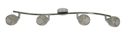CLEAR LAMPA SUFITOWA LISTWA 4X40W G9 TRANSPARENTNY CLEAR LAMPA SUFITOWA LISTWA 4X40W G9 TRANSPARENTNY