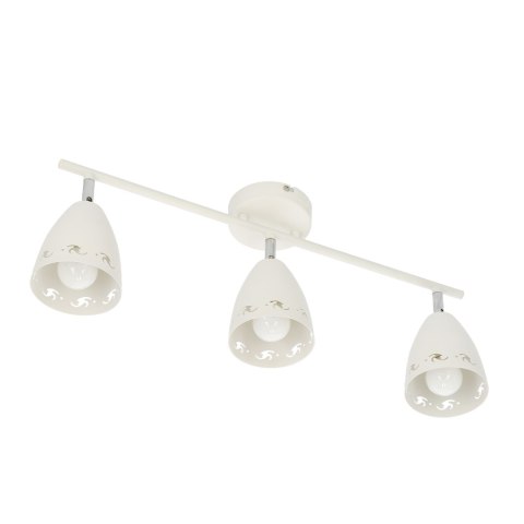 COTY LAMPA SUFITOWA LISTWA 3X40W E14 BIAŁY MAT