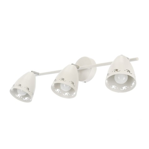 COTY LAMPA SUFITOWA LISTWA 3X40W E14 BIAŁY MAT