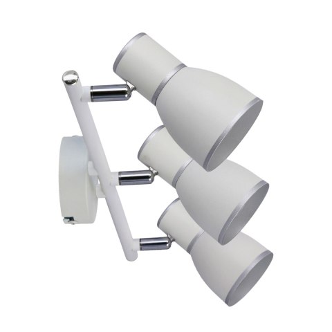 FIDO LAMPA SUFITOWA LISTWA 3X40W E14 BIAŁY+CHROM