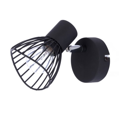 FLY LAMPA KINKIET 1X40W E14 CZARNY