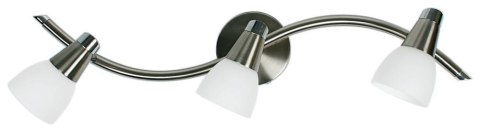 SELIA LAMPA SUFITOWA LISTWA 3X40W G9 NIKIEL MAT/CHROM BIAŁY (BŻ) SELIA LAMPA SUFITOWA LISTWA 3X40W G9 NIKIEL MAT/CHROM BIAŁY (BŻ)
