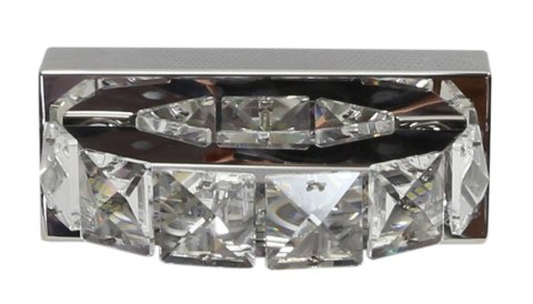 SHIPI LAMPA KINKIET 1X3W LED KRYSZTAŁKI STAL NIERDZEWNA SHIPI LAMPA KINKIET 1X3W LED KRYSZTAŁKI STAL NIERDZEWNA