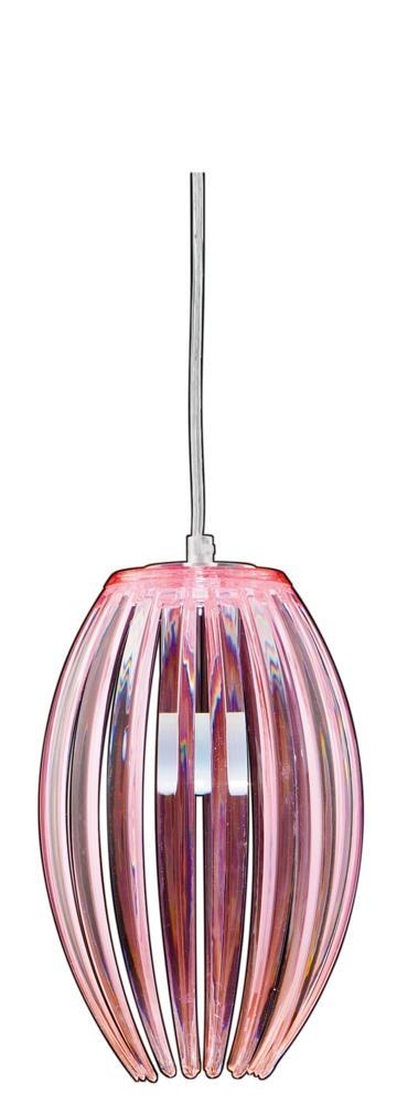 ABUKO LAMPA WISZĄCA 1X60W E27 RÓŻOWY MAŁY ABUKO LAMPA WISZĄCA 1X60W E27 RÓŻOWY MAŁY