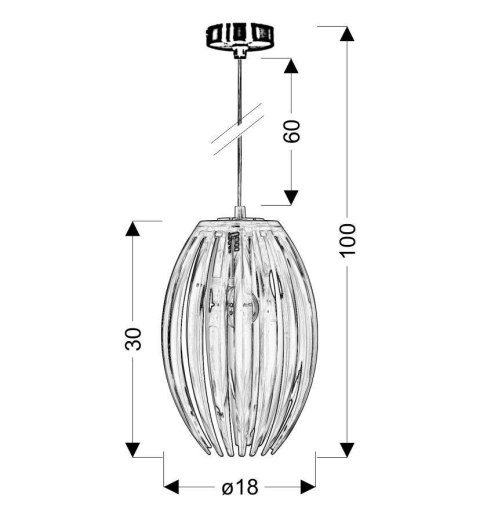 ABUKO LAMPA WISZĄCA 1X60W E27 RÓŻOWY MAŁY ABUKO LAMPA WISZĄCA 1X60W E27 RÓŻOWY MAŁY