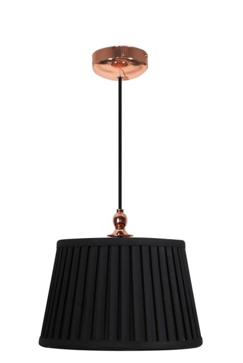 AMORE LAMPA WISZĄCA 1X60W E27 STOŻEK CZARNY AMORE LAMPA WISZĄCA 1X60W E27 STOŻEK CZARNY