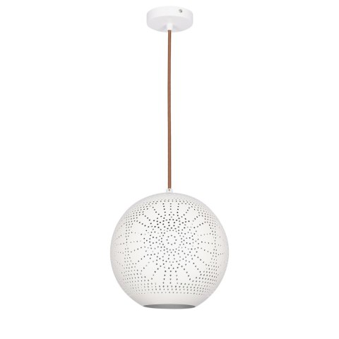 BENE LAMPA WISZĄCA 25 KULA S 1X60W E27 AŻUROWY BIAŁY BENE LAMPA WISZĄCA 25 KULA S 1X60W E27 AŻUROWY BIAŁY